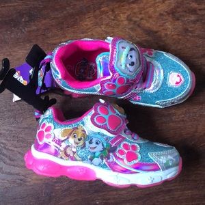 Light up paw patrol sneakers